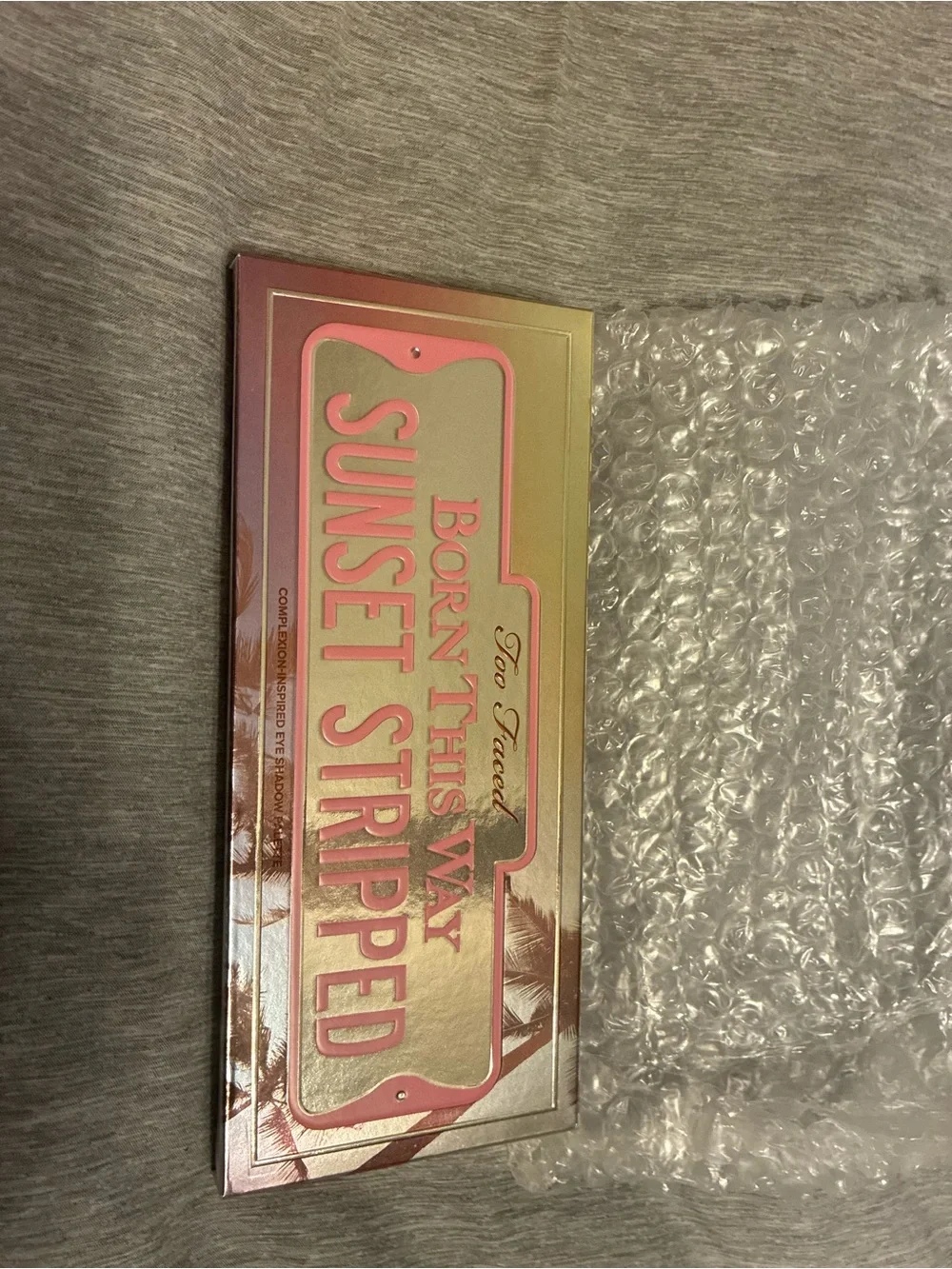 Too Faced Shimmery Pink and Gold Eyeshadow Palette